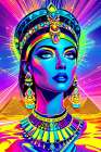 Cleopatra Pop Art IV Art Print