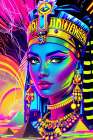 Cleopatra Pop Art XI Art Print