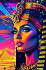 Cleopatra Pop Art XIII Art Print