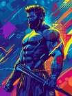 Hercules Pop Art III Art Print