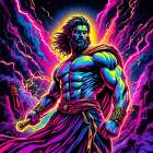 Hercules Pop Art VII Art Print