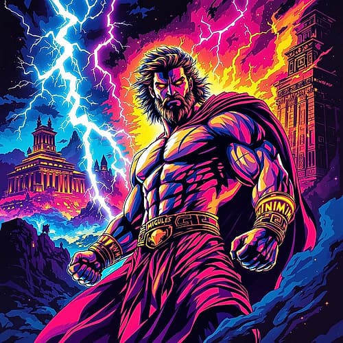 Hercules Pop Art IX Art Print