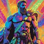 Hercules Pop Art X Art Print