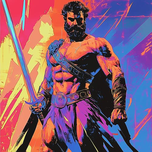 Hercules Pop Art XIV Art Print