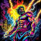 Hercules Pop Art XVI Art Print