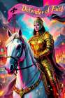 Joan of Arc Pop Art V Art Print