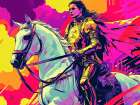 Joan of Arc Pop Art XVII Art Print