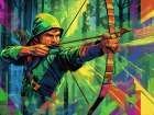 Robin Hood Pop Art I Art Print