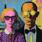 American Gothic Pop Art XI Art Print