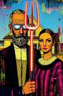 American Gothic Pop Art XVII Art Print