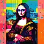 Mona Lisa Pop Art VI Art Print