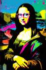 Mona Lisa Pop Art VIII Art Print