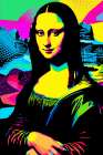 Mona Lisa Pop Art IX Art Print