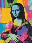 Mona Lisa Pop Art XVI Art Print