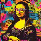 Mona Lisa Pop Art XVII Art Print