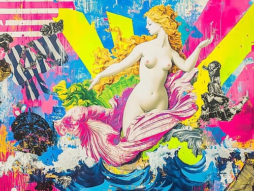 Birth of Venus Pop Art XVII Art Print by Vanessa Knight