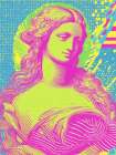 Birth of Venus Pop Art XXIV Art Print