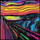 The Scream Pop Art IV Art Print