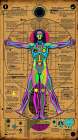 Vitruvian Man Pop Art IX Art Print