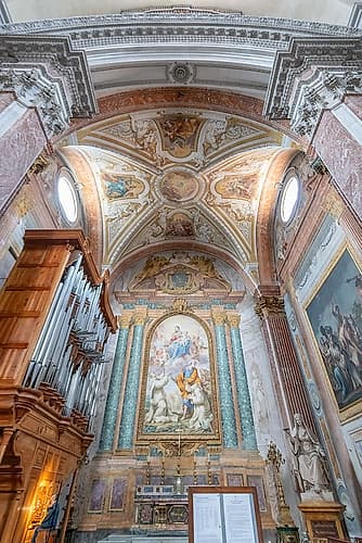 Italy, Rome Basilica of St. Mary of the Angels and the Martyrs Art Print