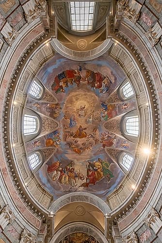 Italy, Rome Church of San Giacomo in Augusta Classical Print