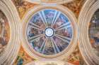 Italy, Rome Church of St. Ignatius of Loyola at Campus Martius II Art Print