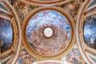 Italy, Rome Church of St. Ignatius of Loyola at Campus Martius III Art Print