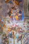 Italy, Rome Detail of fresco, the Apotheosis of Saint Ignatius III Art Print