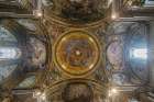 Italy, Rome interior of the Church of the Gesu IV Art Print