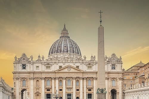 Italy, Rome St. Peters Basilica located in Vatican City II Art Print