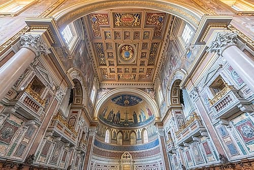 Italy, Rome the Archbasilica of St. John Lateran Art Print