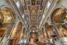 Italy, Rome the Basilica di San Marcello al Corso Art Deco Print