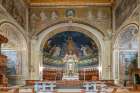 Italy, Rome the Basilica of Saints Cosmas and Damian II Art Print