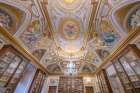 Italy, Rome the library at the Accademia Nazionale dei Lincei in Palazzo Corsini Art Deco Print