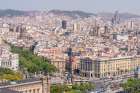 Spain, Barcelona Cityview Art Print