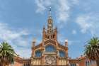 Spain, the Hospital de Sant Pau in Barcelona Art Print