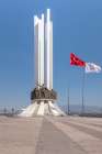 Turkey, Ataturk, His Mother and Womens Rights Monument Art Print