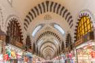 Turkey, Istanbul Spice Bazaar Art Print