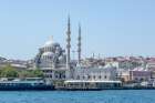 Turkey, Istanbul The New Mosque Art Print