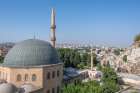 Turkey, Mevlidi Halil Camii Mosque in Sanliurfa Art Print