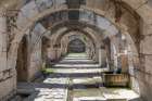 Turkey, Roman-era arches of the Agora of Smyrna Art Print