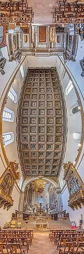 Vertical Churches, Church of St. Ignatius of Loyola in Rome, Italy Classical Print