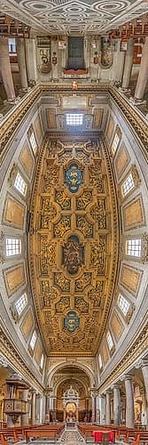 Vertical Churches, St. Peters Basilica in Vatican City Art Print