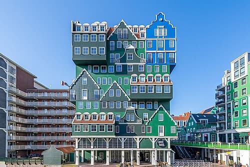 Inntel Hotel Zaandam Stacked Houses Art Print