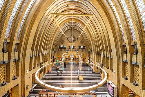 Markthal Rotterdam Arched Interior Art Print