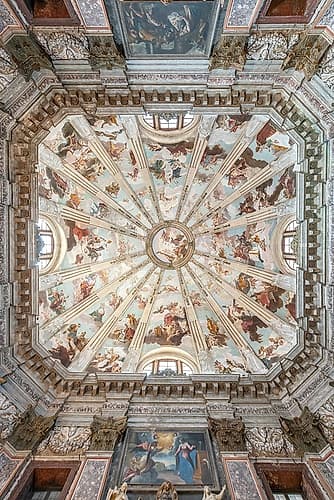 Padua Frescoed Church Dome II Art Print