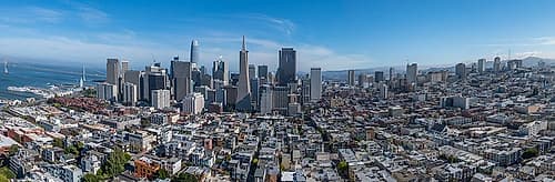 San Francisco Skyline Panorama I Art Print
