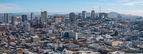 San Francisco Skyline Panorama II Art Print