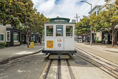 San Francisco Cable Car Art Print