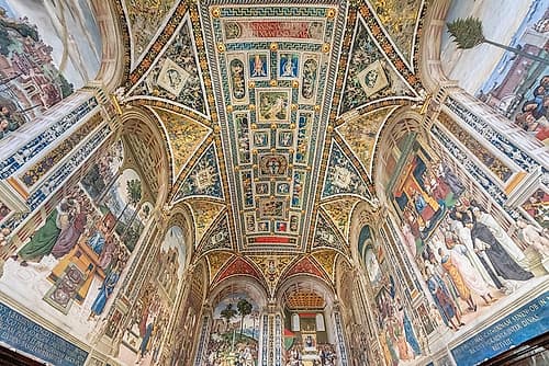 Piccolomini Library Fresco Hall I Art Print